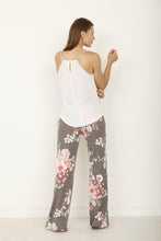 Load image into Gallery viewer, Fold over wide leg palazzo pants