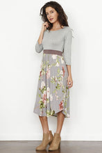 Load image into Gallery viewer, Floral Band Midi Dress
