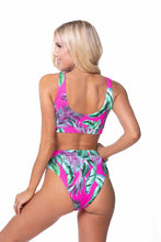 Load image into Gallery viewer, RIBBED ELASTIC BAND BIKINI SET