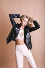Load image into Gallery viewer, Crochet Lace High Neck Bralette