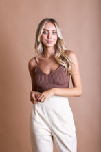 Load image into Gallery viewer, Contour Rib Knit Brami Lounge Top