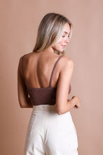 Load image into Gallery viewer, Contour Rib Knit Brami Lounge Top