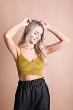 Load image into Gallery viewer, Contour Rib Knit Brami Lounge Top