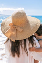 Load image into Gallery viewer, Scallop Edge Bow Accent Sunhat