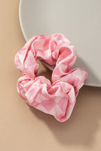 Load image into Gallery viewer, Check Pattern Soft Satin Hair Scrunchies