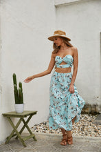 Load image into Gallery viewer, Women's Floral 2 Pcs Long Skirt Set