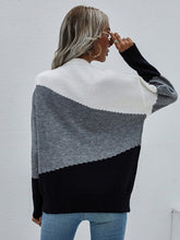 Load image into Gallery viewer, Women's Long Sleeve Round Neck Sweater