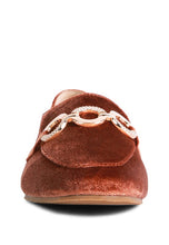 Load image into Gallery viewer, Croc Textured Metal Show Detail Loafers