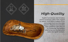Load image into Gallery viewer, Mediterranean Olive Wood Multi-Functional Bowl
