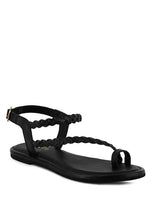 Load image into Gallery viewer, STALLONE Braided Flat Sandals