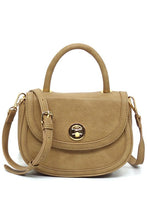 Load image into Gallery viewer, Fashion Flap Saddle Satchel