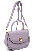 Load image into Gallery viewer, Fashion Flap Saddle Satchel