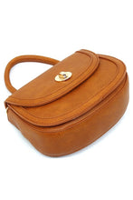 Load image into Gallery viewer, Fashion Flap Saddle Satchel