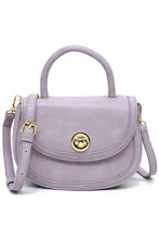 Load image into Gallery viewer, Fashion Flap Saddle Satchel