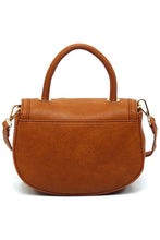 Load image into Gallery viewer, Fashion Flap Saddle Satchel