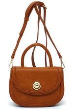 Load image into Gallery viewer, Fashion Flap Saddle Satchel