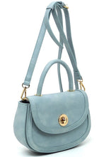 Load image into Gallery viewer, Fashion Flap Saddle Satchel