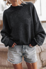 Load image into Gallery viewer, Mineral Washed Acid dye Sweatshirt Pullover