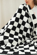 Load image into Gallery viewer, Luxe Soft Checkerboard Checker Throw Blanket