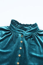 Load image into Gallery viewer, Cherish Elegance Velvet Blouse