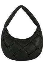 Load image into Gallery viewer, ecostitch Puffy Woven Hobo Shoulder Bag