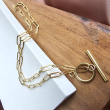 Load image into Gallery viewer, Luxe Paperclip Chain 20in