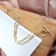 Load image into Gallery viewer, Luxe Paperclip Chain 20in