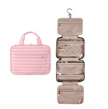 Load image into Gallery viewer, Travel Fold Up Make Up Bag Hanging Organizer