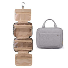 Load image into Gallery viewer, Travel Fold Up Make Up Bag Hanging Organizer