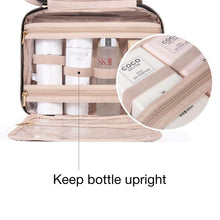Load image into Gallery viewer, Travel Fold Up Make Up Bag Hanging Organizer