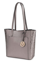 Load image into Gallery viewer, MKF Lea Vegan Leather Womens Tote Bag by Mia K
