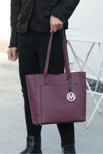Load image into Gallery viewer, MKF Lea Vegan Leather Womens Tote Bag by Mia K