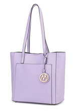 Load image into Gallery viewer, MKF Lea Vegan Leather Womens Tote Bag by Mia K