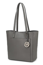 Load image into Gallery viewer, MKF Lea Vegan Leather Womens Tote Bag by Mia K