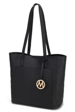 Load image into Gallery viewer, MKF Lea Vegan Leather Womens Tote Bag by Mia K
