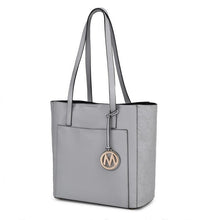Load image into Gallery viewer, MKF Lea Vegan Leather Womens Tote Bag by Mia K