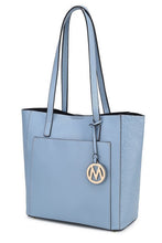 Load image into Gallery viewer, MKF Lea Vegan Leather Womens Tote Bag by Mia K