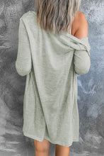 Load image into Gallery viewer, Women Solid Color Open-Front Buttons Cardigan