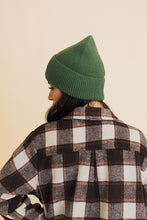 Load image into Gallery viewer, Happy Face Embroidered Ribbed Knit Beanie
