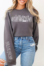 Load image into Gallery viewer, Celestial Floral Books Graphic Sweatshirts