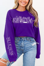 Load image into Gallery viewer, Celestial Floral Books Graphic Sweatshirts