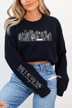 Load image into Gallery viewer, Celestial Floral Books Graphic Sweatshirts