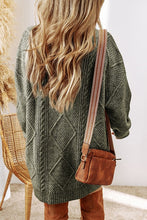 Load image into Gallery viewer, Women Knit Drop Shoulder Loose Fit Sweater Dress