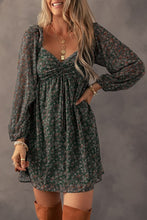 Load image into Gallery viewer, Women Sweetheart Neck Shirred Back Mini Dress
