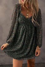 Load image into Gallery viewer, Women Sweetheart Neck Shirred Back Mini Dress