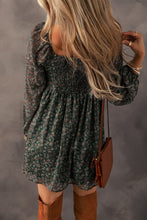 Load image into Gallery viewer, Women Sweetheart Neck Shirred Back Mini Dress