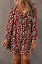 Load image into Gallery viewer, Women Sweetheart Neck Shirred Back Mini Dress