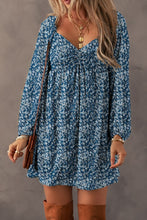 Load image into Gallery viewer, Women Sweetheart Neck Shirred Back Mini Dress