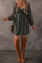 Load image into Gallery viewer, Women Sweetheart Neck Shirred Back Mini Dress