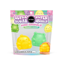 Load image into Gallery viewer, Super Duper Sugar Squisher - Mini Duck & Frog (Two Pack)
